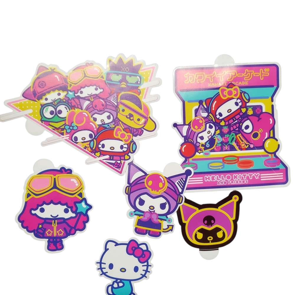 Hello Kitty and Friends Keychain and Sticker Bundle - Picture 4 of 5
